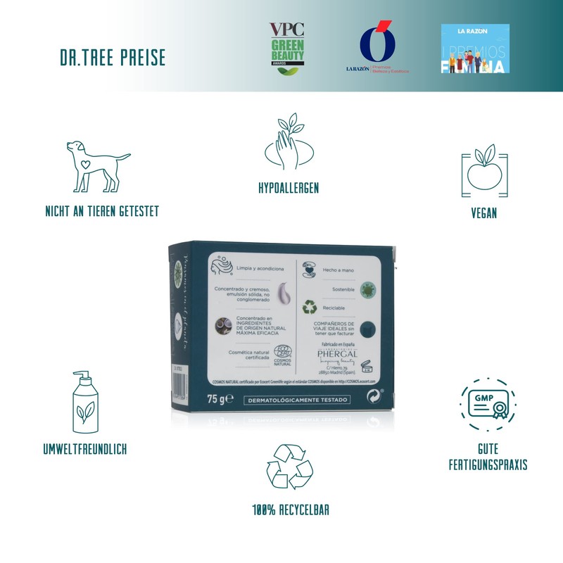 Dr. Tree 2 in 1 Solid Nourishing Shampoo Solid Shampoo