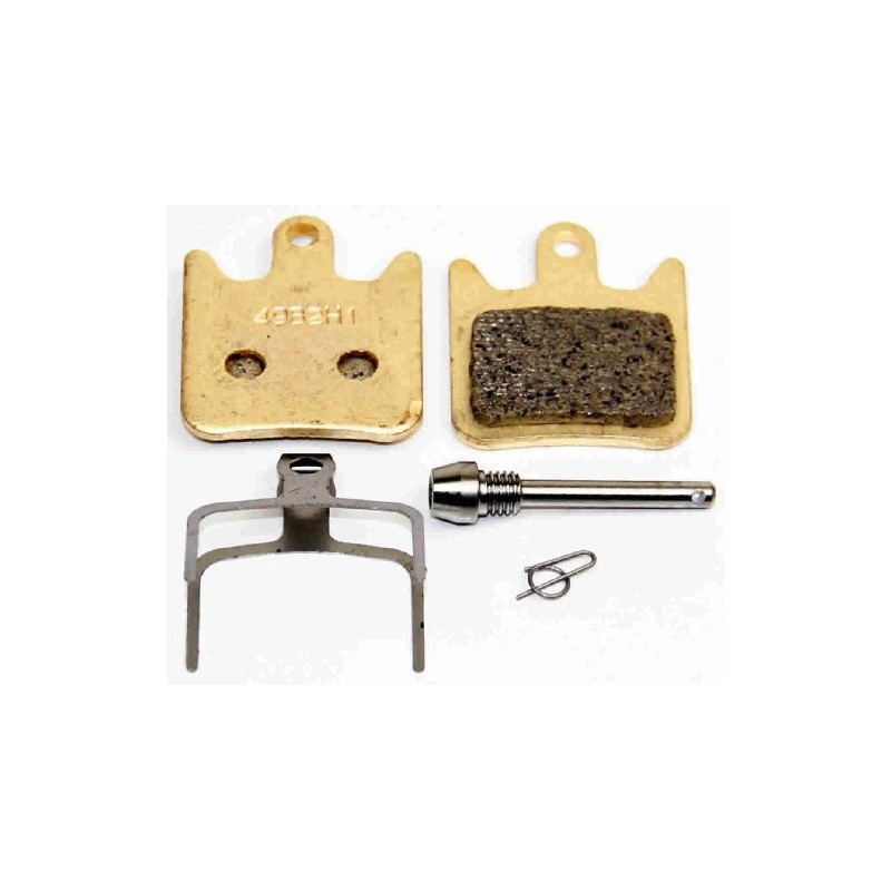 Hope X2 Disc Brake Pads Sintered Pair Gold - Gold,