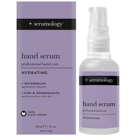 SERUMOLOGY HAND Hydrating Professional Hand Omega 3 Serum 30ml, 100% Plant Based Natural Serum