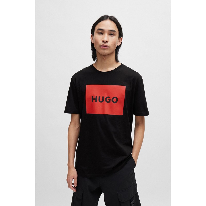 HUGO Men's T-Shirt, Black001, l