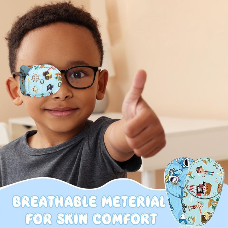 Eye Patches for Kids,10 pcs Eye Patch for Glasses Over