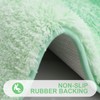 smiry Microfiber Bath Mat, 40 x 60 cm, Non-Slip Super