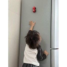 sanjimida Anti-Gravity Wall Climbing Car Toy, Pull-Back Inertial, Wall Climbing (Red)