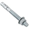 Wensilon 1/2x5 10Pcs Inch Standard Fasteners for Heavy-Duty Zinc Wedge