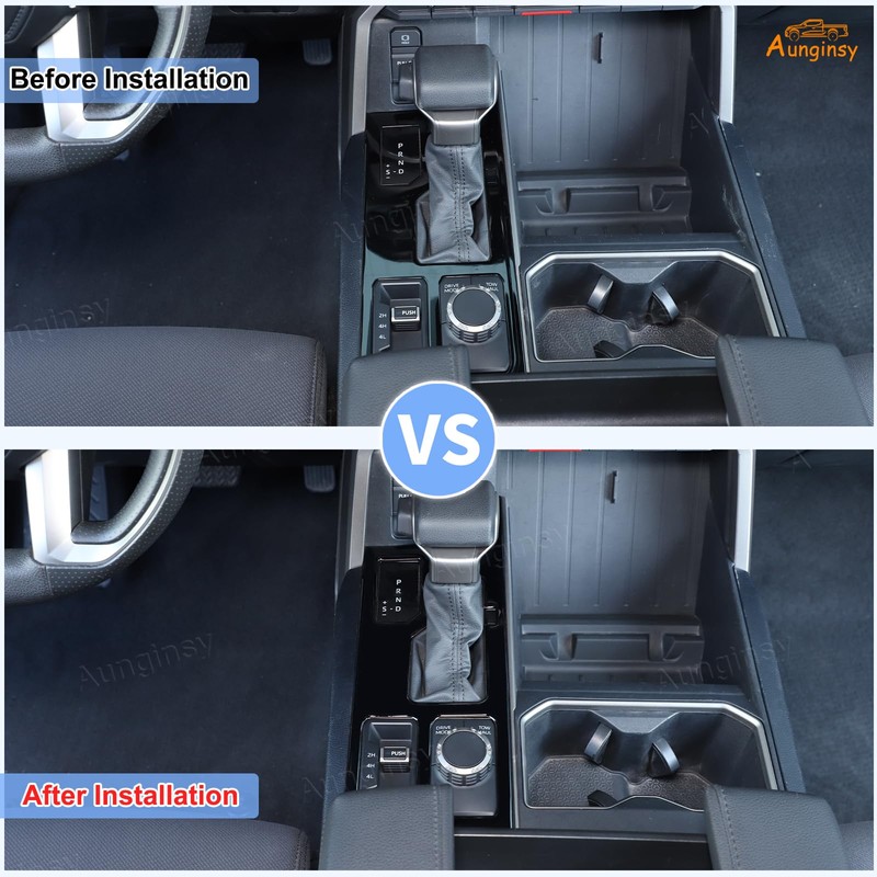 Aunginsy Car Central Control Gear Shift Panel Trim Cover Compatible