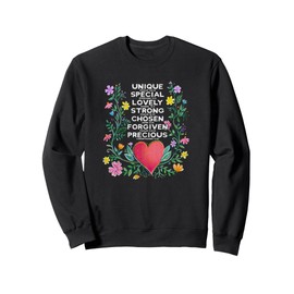 Christian Scripture, Bible Verses, Unique, Special, strong Sweatshirt