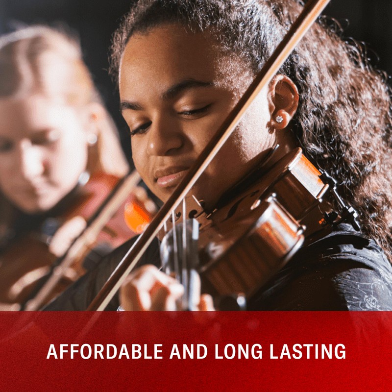 D’Addario Prelude Violin String Set, 4/4 Scale Heavy Tension –
