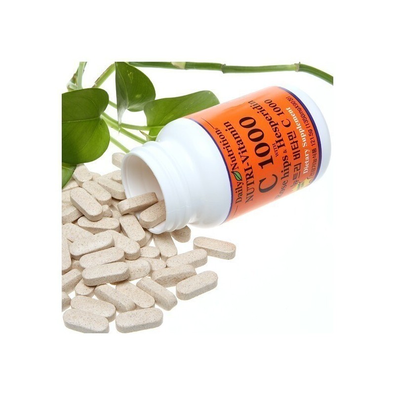 Daily Nutrition Nutri Vitamin C 1000 Rosehip Hesperidin Supplement 90