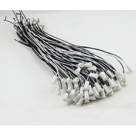 E-Simpo® 20pcs/lot G4 socket, G4 lamp aging socket, 30cm long each