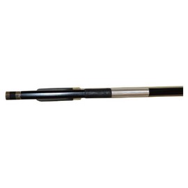 4/4 Carbon Fiber Cello Bow, Ebony Frog, Natural Horse Hair