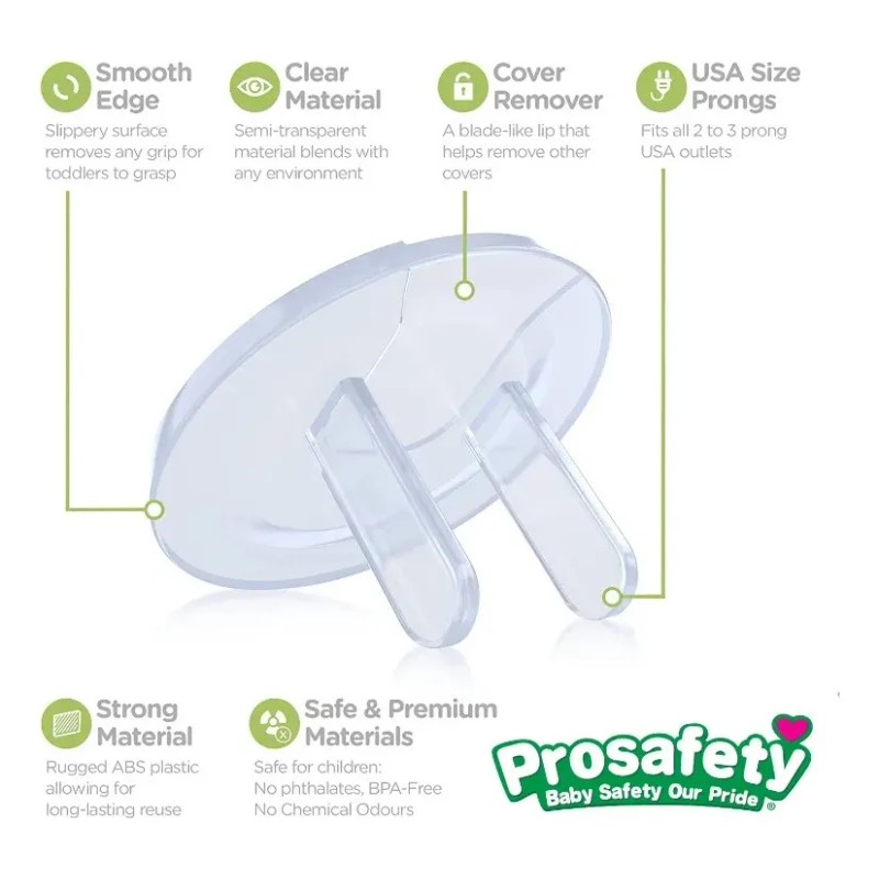 20 Pcs· Tapa De Enchufe Protección De Seguridad Para Bebés