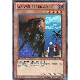YU-GI-OH! - Gravekeeper39;s Spy (LCYW-EN183) - Legendary Collection 3: Yugi's World - Unlimited Edition - Ultra Rare