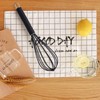 GorGin high temperature and easy to clean silicone whisk, stirrer,