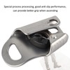 7075 Aluminum Outdoor Rock Climbing Chest Ascender Riser Safety Rope
