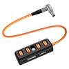 Power Cable Splitter 2 Pin Lemo Plug to 4 Ports