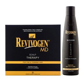 RevivogenMD Keratin Hair Building Fibers, Medium Brown, Unscented, 0.9 oz.