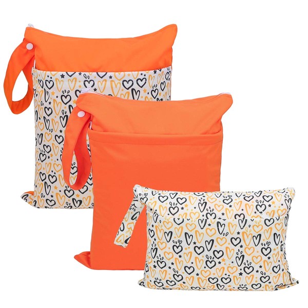 Hi Sprout Grab and Go Wet Dry Cloth Diaper Bags