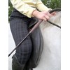 HUNTERS SADDLERY Leather Riding Crop for Horse Riding Show-Jumping Jump