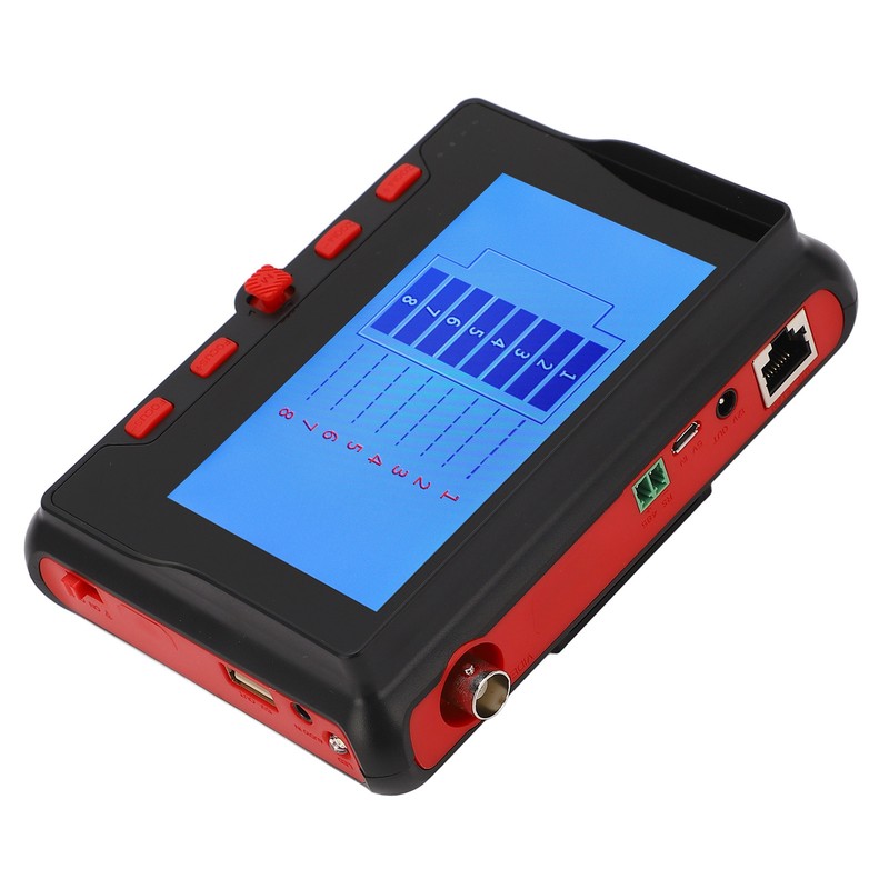 CCTV Test Monitor 4.3in Display AHD TVI CVI UTP Cable