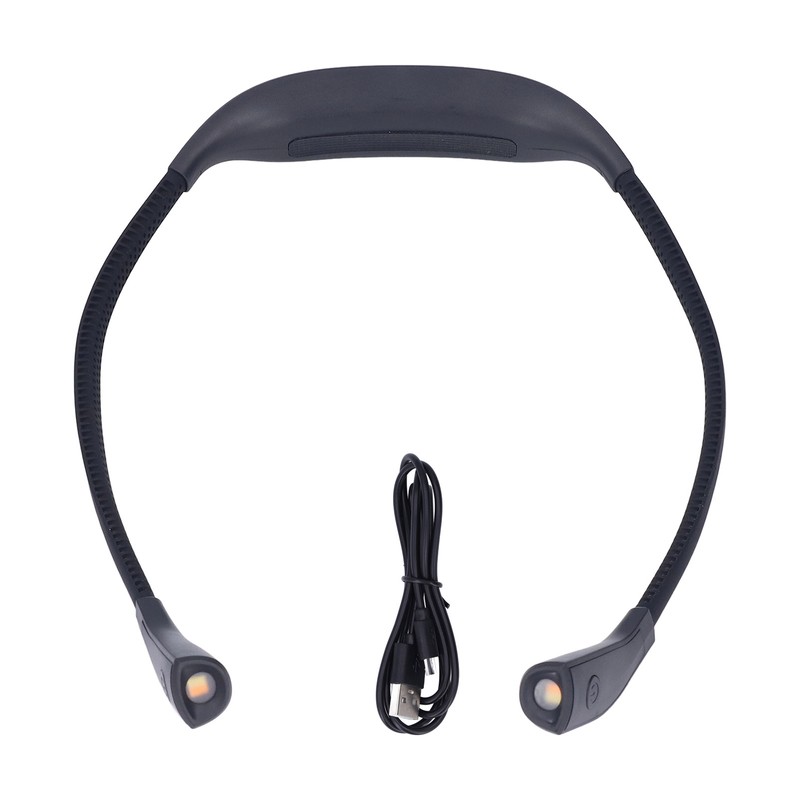 Neck Book Light USB Rechargeable Portable LED Neck Hanging Lamp