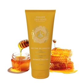 Panier des Sens- – Gel de ducha con miel – Gel de baño espumoso para mujeres y hombres – Jabón corporal hidratante con glicerina, orgánico H