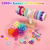 Bracelet Making Kit for Girls Ages 8-12, Weaving Rainbow Bands