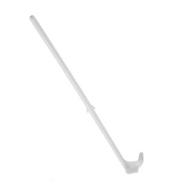 Vispronet Car Flag Poles Only - Set of 10 Small White Flag Poles for Car Windows