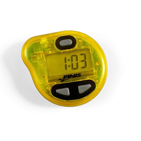 FINIS Tempo Trainer Pro Audible Metronome Pacing Device , Yellow/Blk, Small