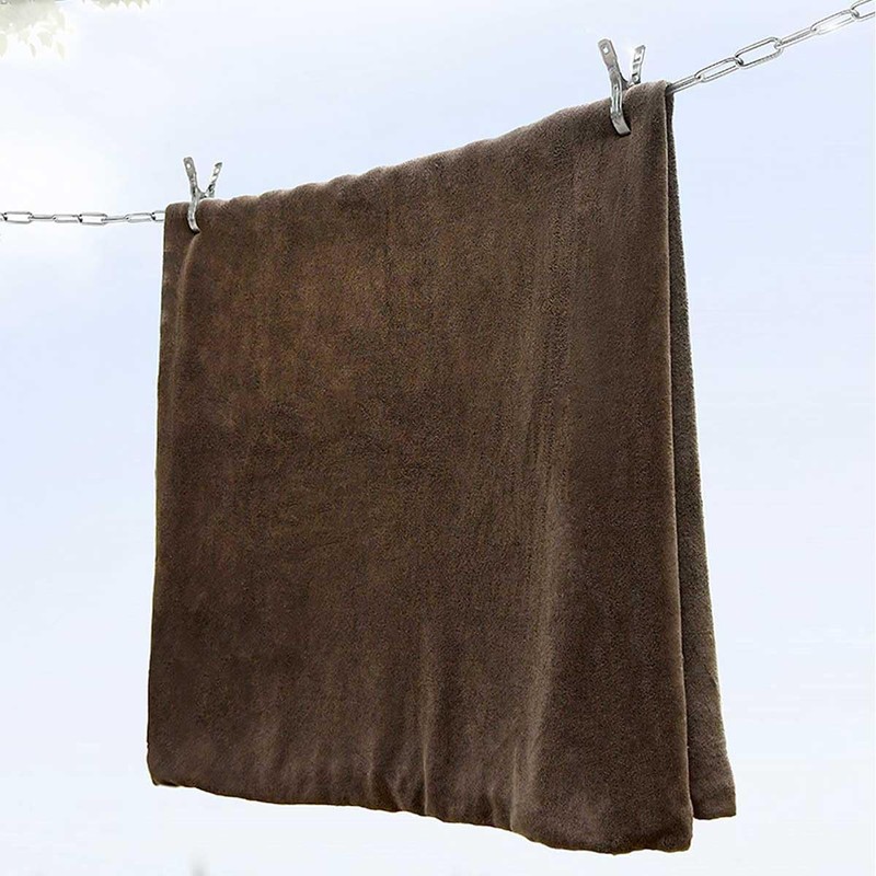 Clothesline Stainless Steel with Hooks, Rust Resistant, Laundry Chain, Hanging