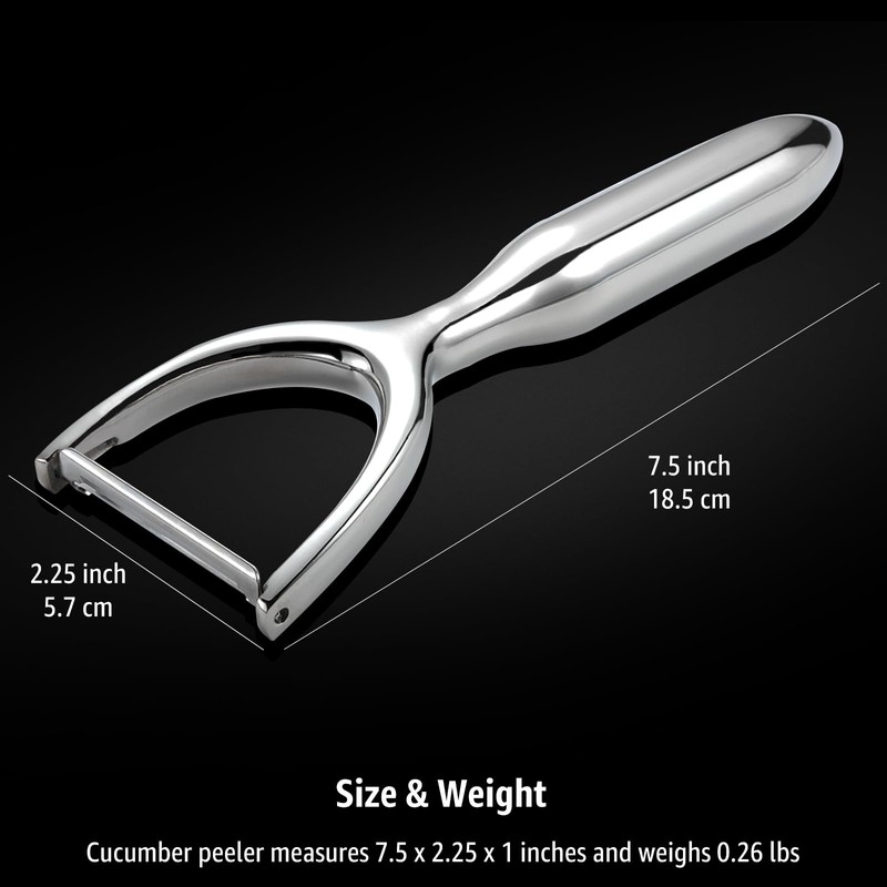 Yoofei Y-Shaped Stainless Steel Vegetable Peeler for Potato Carrot Cucumber
