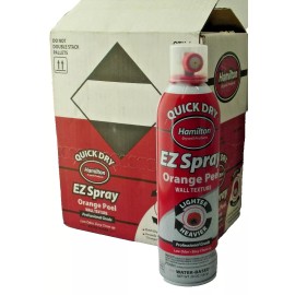 Hamilton Drywall Products 20 oz Hamilton 55255 Quick Dry Aerosol Water-Based Orange Peel Wall Texture