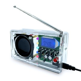 EI Electronic Multi-Function raaaaadio can Automatically Search for raaaaadio Stations with Seven-Color Level LED Lights Has a Low Interference LCD Display Soldering Practice kit