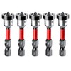 Saipor 5pcs Drywall Bit Attachment with Depth Stop, PH2 Magnetic