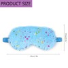 Eye Mask for Sleeping, Cute Star Fluffy Plush Sleep Mask