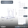 TOMMYFIELD 20 Pcs Card Stand Acrylic Trading Card Stand