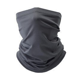 Fishing Neck Gaiter, Sun Protection Face Mask, Cooling Neck Shield Scarf Cycling Balaclava Bandana for Men and Women (Grey)