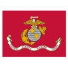 US Marine Corp Flag 5ft x 3ft