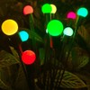 2 Pack Solar Powered LED Pendant Lights Firefly Lights Outdoor