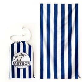 Meteor Beach Towel Quick Dry Extra Large 180x90cm Pool Towels with Carry Bag, Oversized Travel Towel Swimming Towel, Beach Accessories, Sand Free Lightweight Compact Beach Towels