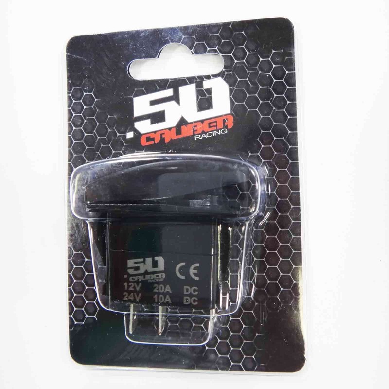 50 Caliber Racing Rocker Switch ON/Off LED Backlit -GPS -
