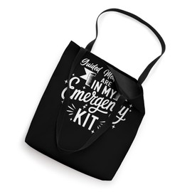 Emergency Kit for Guided Meditations Design Tote Bag