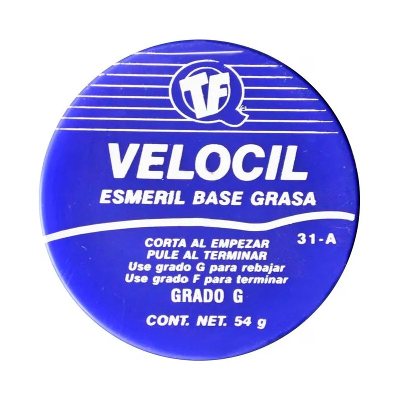 Grasa Esmeril Velocil Base Agua Quimica Tf 54g 31-a