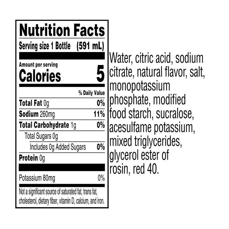 Gatorade Thirst Quencher Zero Sugar Sports Drink, Strawberry Kiwi, 20oz