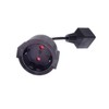 shortix UPS Cable: Earthing Contact Socket CEE 7/3 to IEC