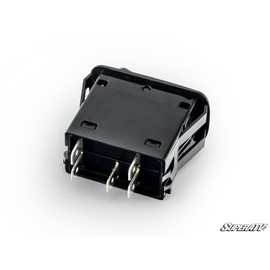 SuperATV L-Series Polaris Ranger XP 1000 Rocker Switch - Five-Pin Configuration - Black