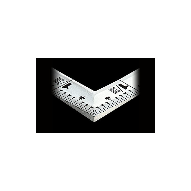 Shinwa Sokutei 10618 Carpentry Scale Back Angle Scale with Red
