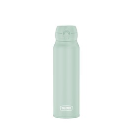 THERMOS ULTRALIGHT BOTTLE 0.75 L Soft Mint Matte Stainless Steel Thermos Flask 10 Hot / 20 Hours Cold, Completely Tight for Water, Tea, Silent Drinks