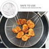 MEGA COOK 26cm Wooden Handle Big Mesh Soup Skimmer