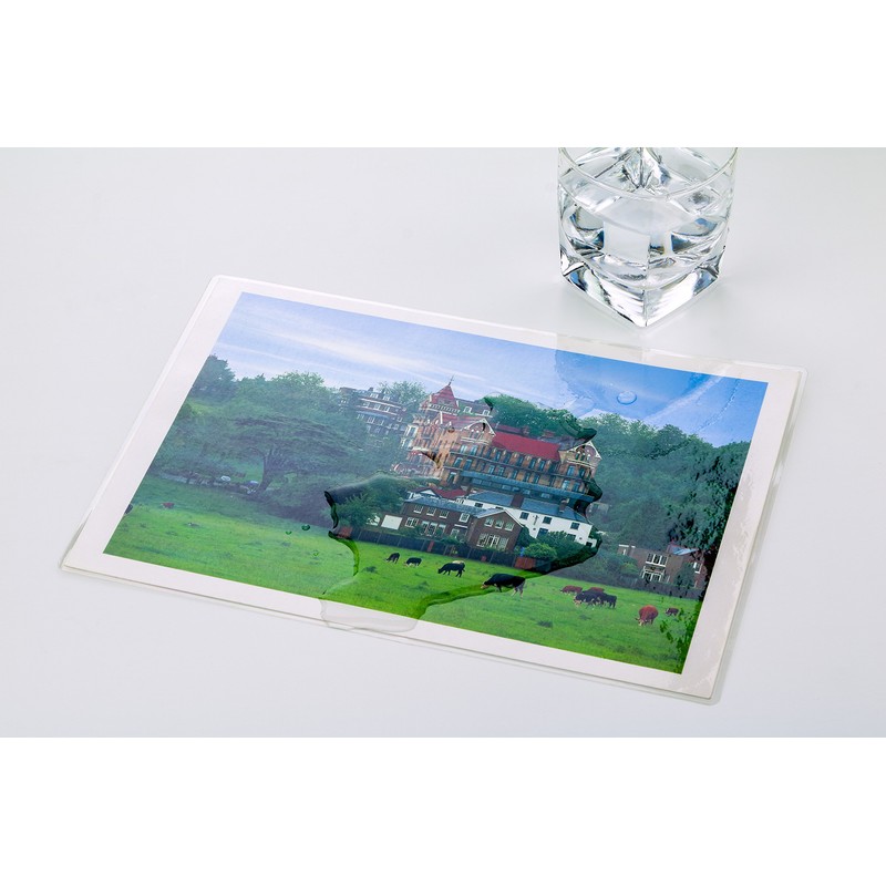 Peach Laminating Pouches, 125MIC – Pack of 25