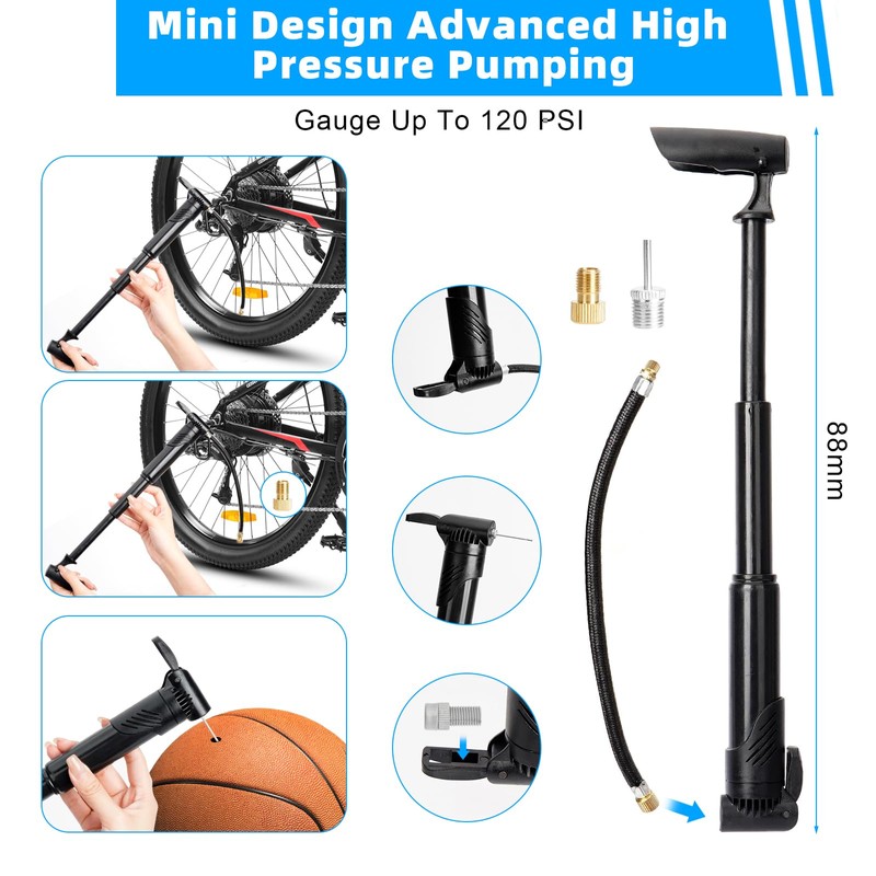 Hossom Bicycle Repair Kit Set, 40 Pieces Bicycle Repair Kit